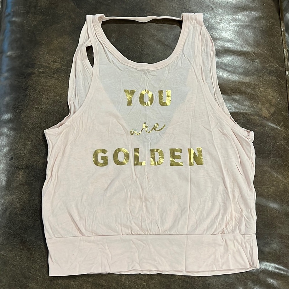 [spiritual gangster] you are golden tank, sz M